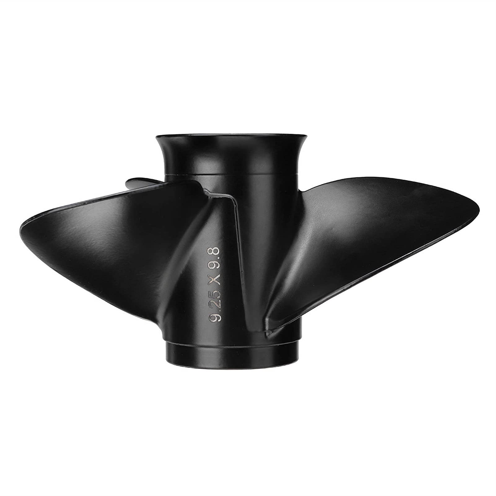 Śmigło zaburtowe 9,25 X 9,8 Tohatsu 9,9-20 KM 362B641080 48-897752A11 Aluminiowe 14 zębów wielowypustowych Czarne śmigło