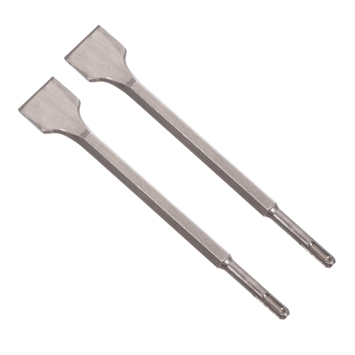 LALAFINA Electric Drill Chisel Accessory 2 Pieces Hexagon Chisel Impact for Polished Surface for Cement Brick
