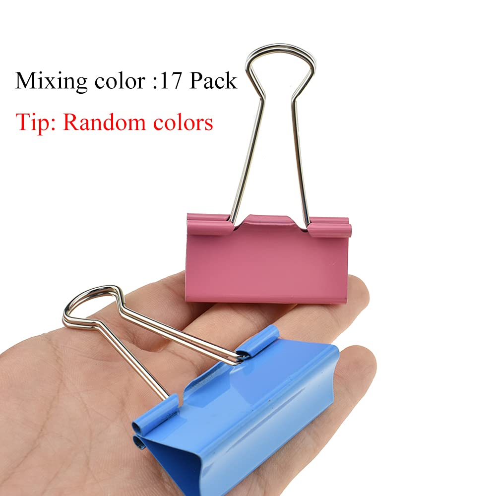 HAHIYO Binder-Clips Aus Metall – 30 Stück, Stabil & Wiederverwendbar Für Büro, Schule & Zuhause