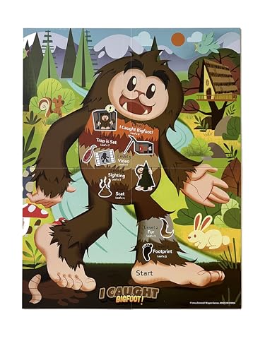 I Caught Bigfoot! Juego de Mesa para toda la Familia miniatura 6