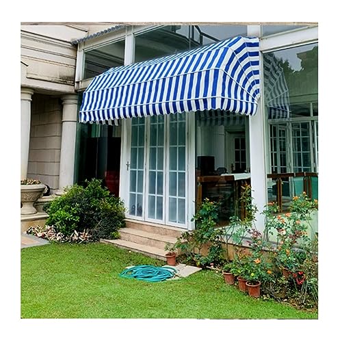 Toldo retráctil de curva francesa que evita filtraciones de sol y lluvia en balcón o terraza
