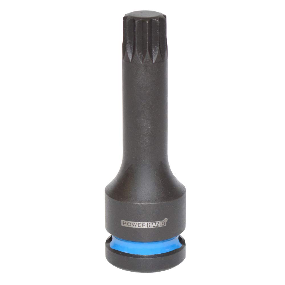1/2" Drive Spline M6 Impact Socket Chrome Moly PowerHand