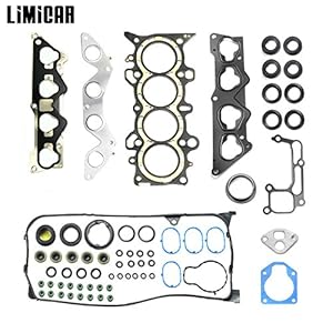 LIMICAR MLS Engine Cylinder Head Gasket Set for 2001 2002 2003 2004 2005 Civic DX LX Civic D17A1 HS26236PT-2 HS4034 HB4034