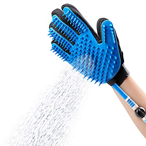 SWARK Dog Shower Sprayer Bath Glove, Pet Bathing Tool Compatible with Shower Bath