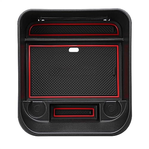 Organisateur de voiture pour accoudoir Land Rover Discovery 4 avec tapis antibruit