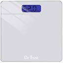 Dr Trust USA Elegance Personal Digital Electronic Body Weight Machine for Human Body 180kg Capacity Weighing Scale-514 Quick Grey gallery image
