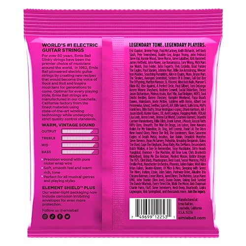 Ernie Ball P02253 Super Slinky Classic Pure Nickel Electric Guitar Strings thumb #1