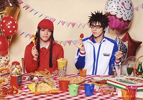 Amazon Co Jp 佐藤祐吾 木更津亮 加藤将 乾貞治 横型 上半身 ユニフォーム 座り 佐藤目線正面 キャラクターショット ミュージカル テニスの王子様 Team Party Seigaku Rokkaku ホビー 通販