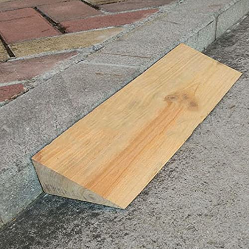 Rampa de Madera Maciza 10x30x6 cm, Superficie Antideslizante miniatura 4