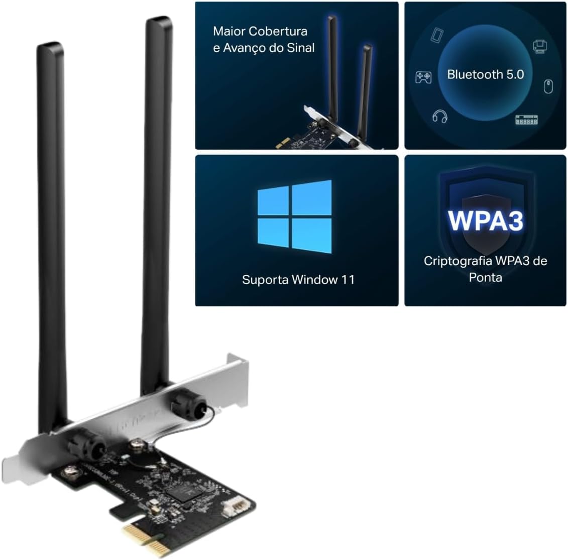 Review da Placa de Rede Wi-Fi 5 AC1200: Testada por 7 dias para gamers