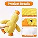 BFUZXY Antistressente für Hunde,Hundespielzeug,Anti Stress Entes für Hund,Ente Kuscheltier,Beruhigende Spielzeugente,Dog Toys,Welpen Kreatives Plüsch Weiches Kissen für Kleine,Mittlere,Groß