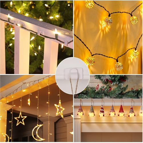Brightown Christmas Light Clips, 6 Count Light Clip for C7 C9 Lights by Brightown - Image 6