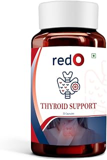 redO Thyroid Support With Kanchnar Extract | Regulated Tsh&Thyroid Hormones – T3 & T4 | Improved Metabolism & Energy | Weight Management (Pack of 1)