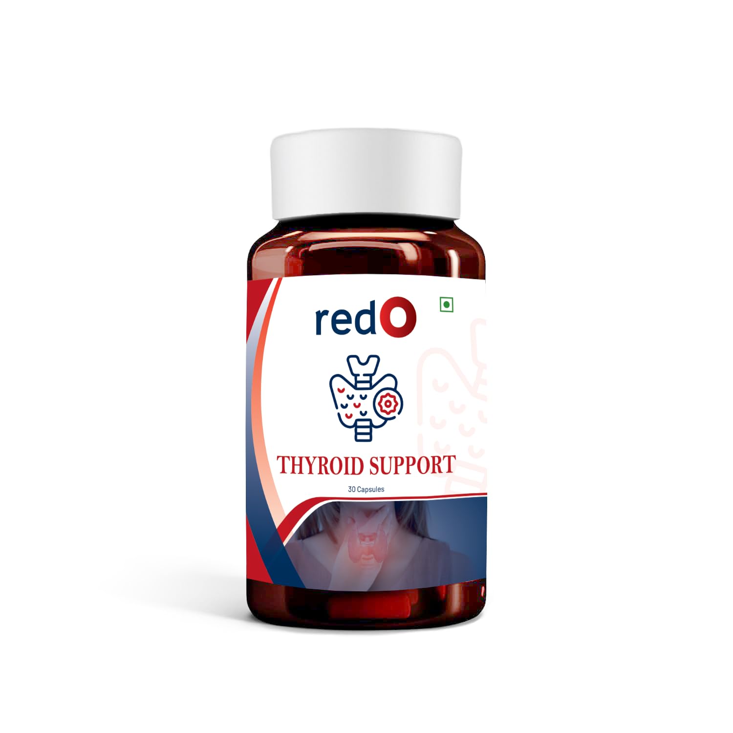 redO Thyroid Support With Kanchnar Extract | Regulated Tsh&Thyroid Hormones – T3 & T4 | Improved Metabolism & Energy | Weight Management (Pack of 1)