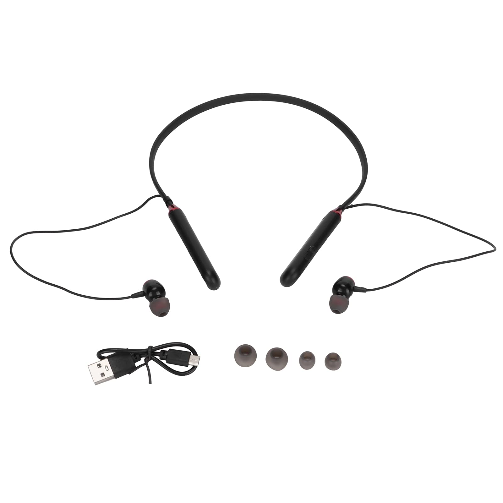 NIBEMINENT GB06 Wireless Bluetooth 5.0 Earphone LED Digital Display 100mAh Neckband Sports Earphone