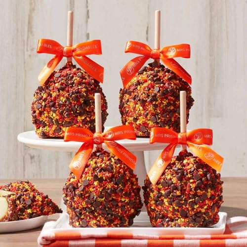 Amazon.com: Mrs Prindables Gourmet Caramel Apples: Fall
