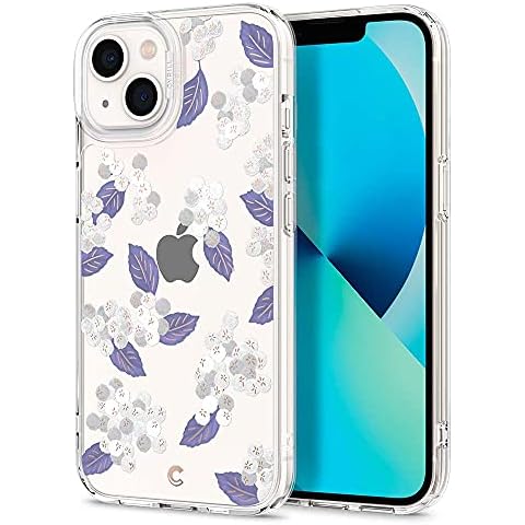 CYRILL Floral Pattern Clear iPhone 13 Case Cover