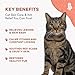 Mange Support for Cats, Natural Cat Itchy Skin, Paws and Ears Relief - Soothes Welts, Scabs, Red and Flaky Skin Reducing Excessive Grooming and Patchy Fur for a Healthy Coat (400 Tiny Tasteless Pills)