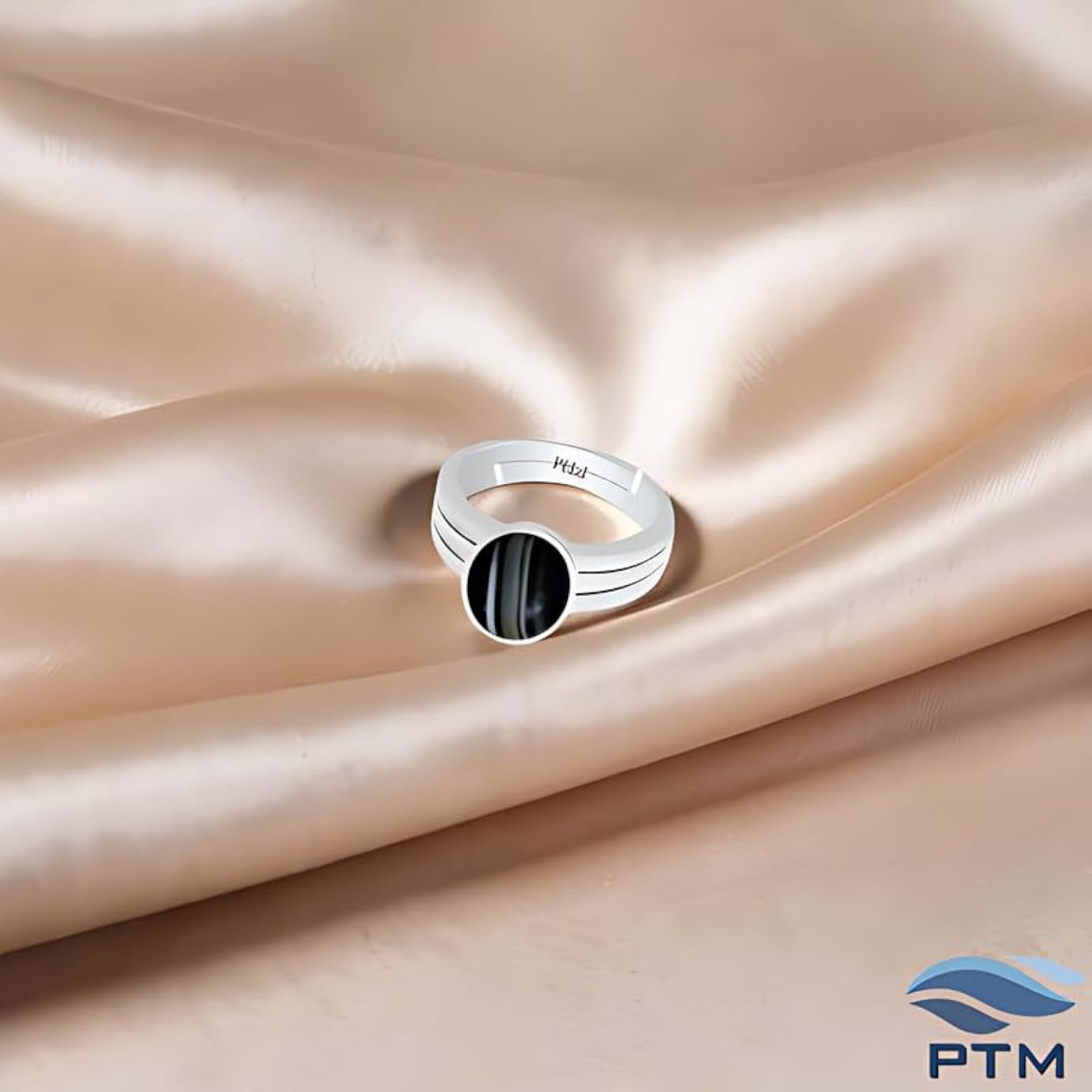 Natural Sulemani Hakik 6.25 Ratti Sterling Silver Adjustable Ring
