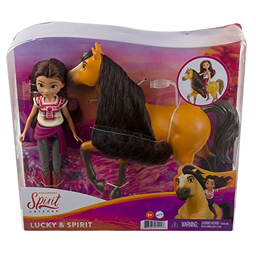 Spirit Poupée Lucky 18 Cm Et Son Cheval Spirit 20 Cm - vue 8