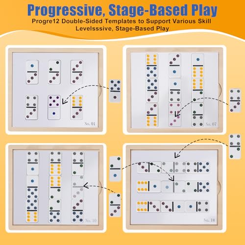 Match The Dots Dominos Memory Game para Adultos Mayores miniatura 3