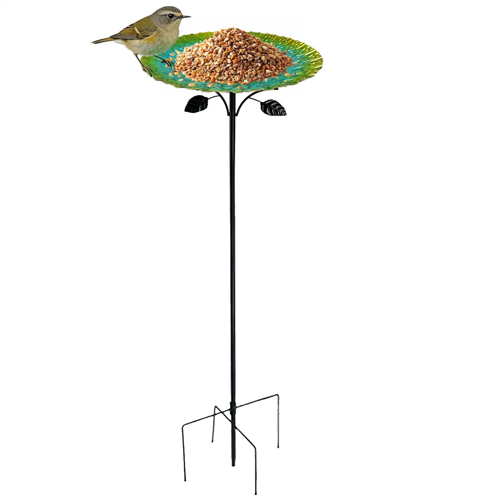 Bain d'oiseaux en métal pour sublimer votre jardin et terrasse cet été