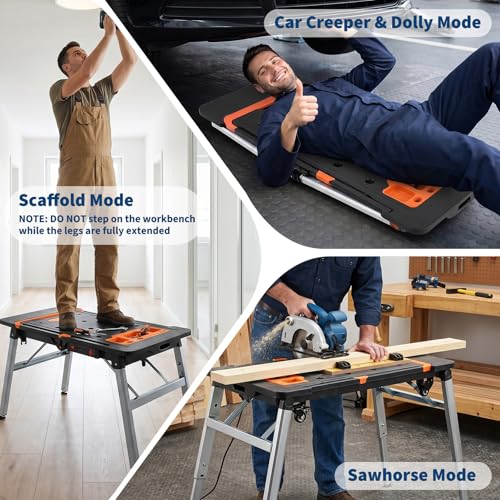 Garvee 7-in-1 Folding Workstation