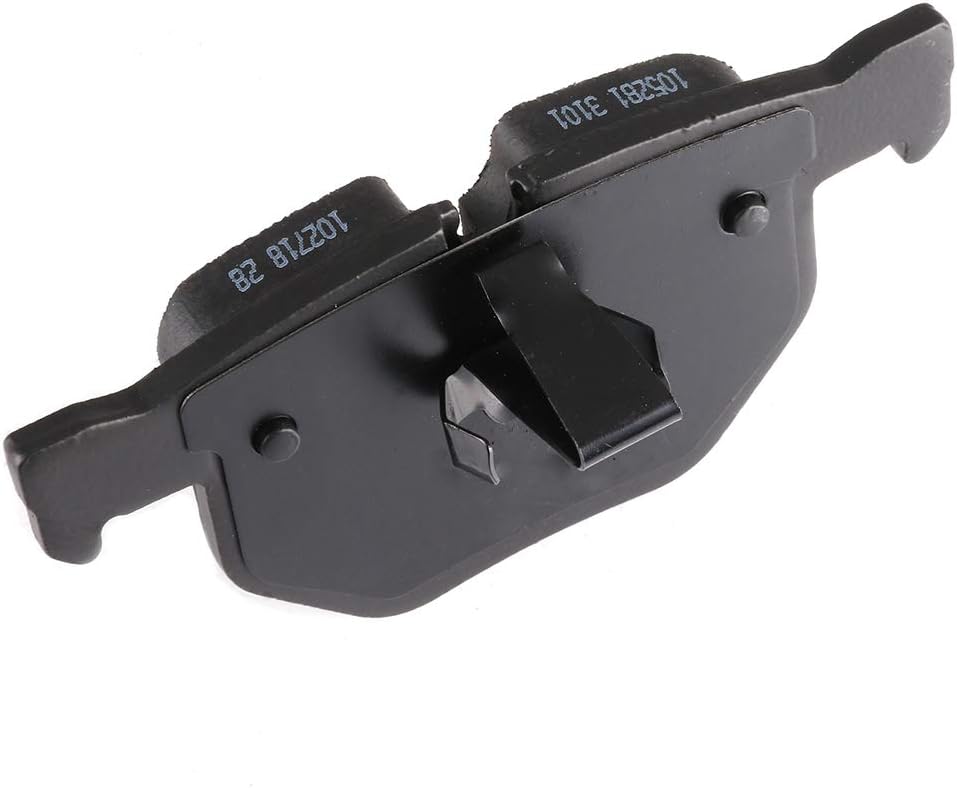 cciyu D1042 Ceramic Rear Brake Pad Set Fit For 2007-2017 For BMW X5,2010-2017 For BMW X6