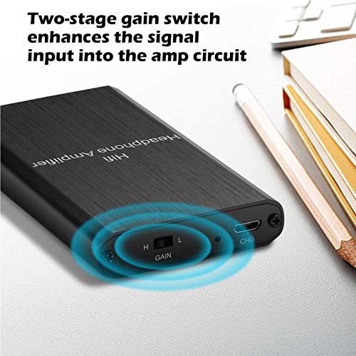 Amplificateur de casque HiFi 3.5mm résolvant le manque de volume audio