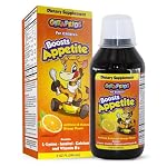 GirafKids Appetite Booster Syrup for Kids Ages 4+, 8 Fl Oz - Vitamins for Kids, Orange Flavor - Promotes Healthy Appetite & Energy
