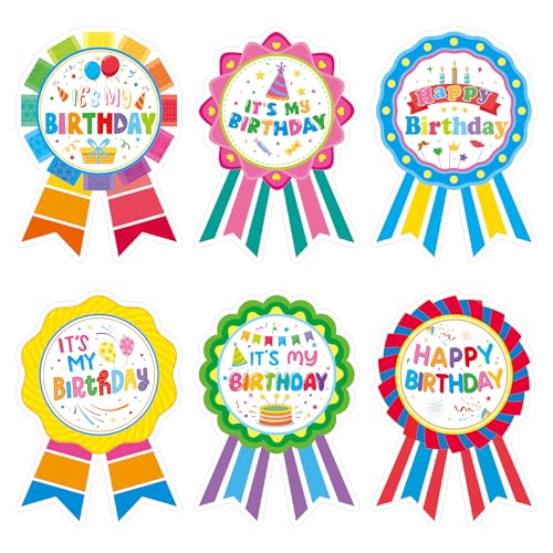240 Pcs Happy Birthday Badge Stickers Its My Birthday Stickers for Kids Students Home Classroom Party Decoration