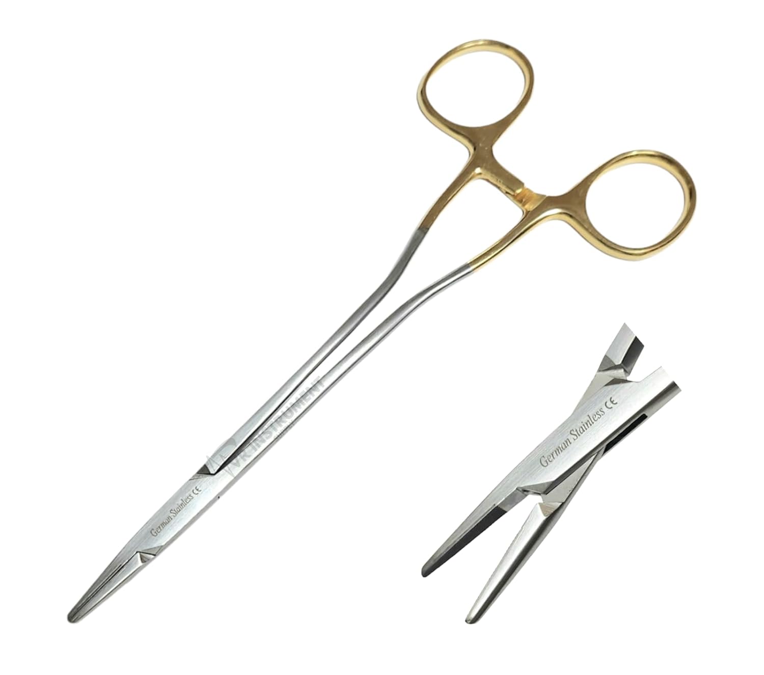 German Tungsten Carbide Inserts Sarot T/C Needle Holder Driver Serrated Veteniray Surgical Tools 6 inch