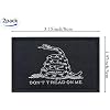 JBCD 2 Pack Gadsden Flag Patch Don't Tread On Me Flags Tactical Patch Pride Flag Patch for Clothes Hat Patch Team Military Patch