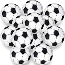 Chivao 12 Pack 16 Inch Soccer Beach Ball Inflatable Beach Ball Bulk Giant Pool Toys Blow up Swimming Pool Toys for Summer Indoor Outdoor Water Games Birthdays Party Favor Goodie Bags Stuffers