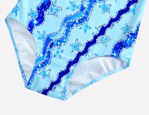 Image of Girls Swimsuits One-Piece Bathing Suits Multicolor Kids Sport Summer Beach Swimwear for 2-10 Years Old