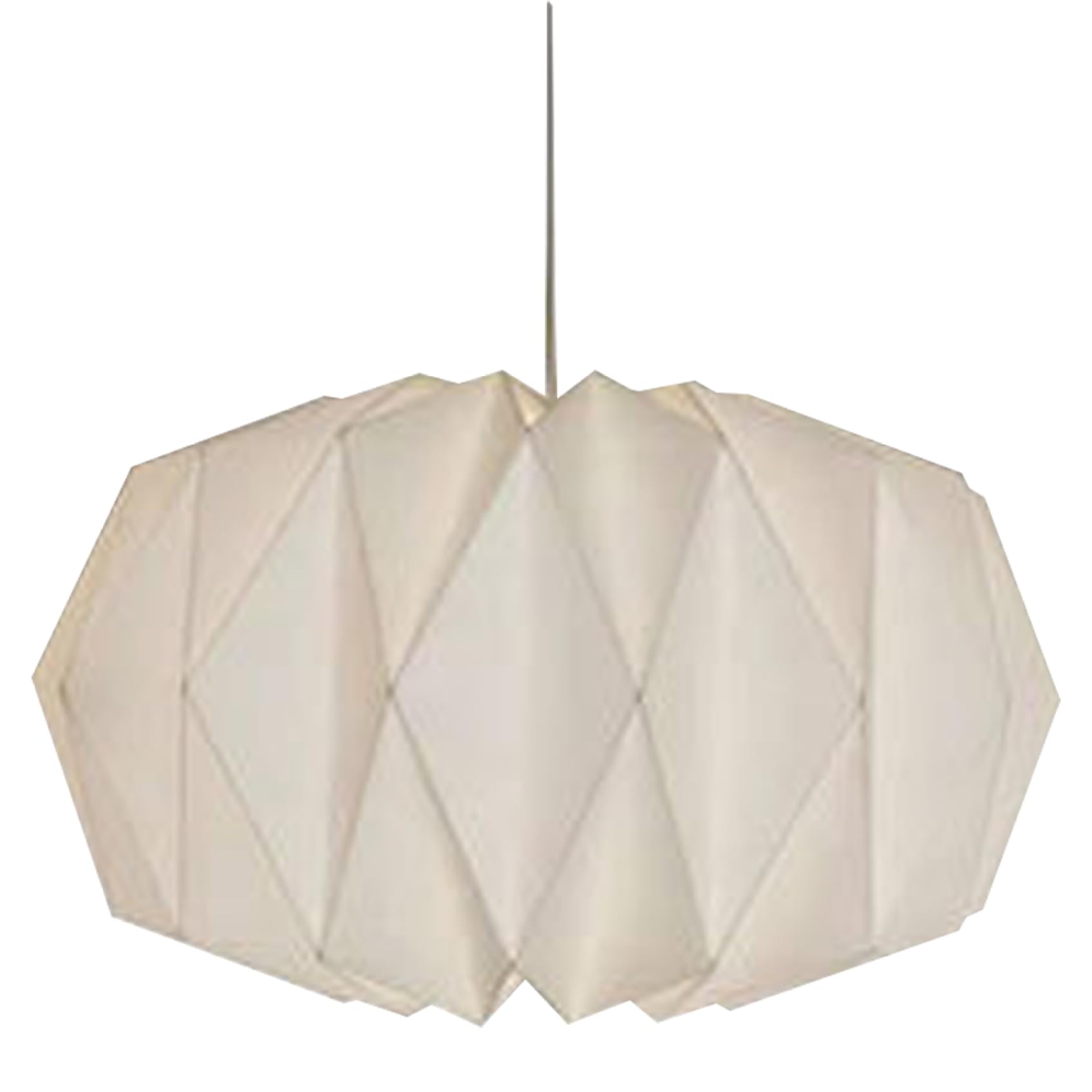 Wedhapy Paper Lampshades for Ceiling Lights Nordic Origami Paper Light Shades Ceiling Foldable Paper Pendant Light Shade Art Decor for Living Room Decor Type3