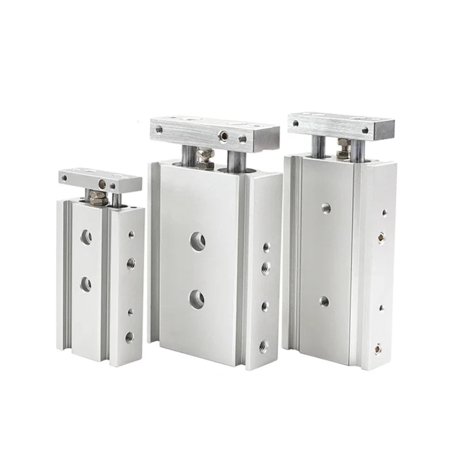 Vérin pneumatique TR16 x 40mm magnétique double effet pour guidage précis