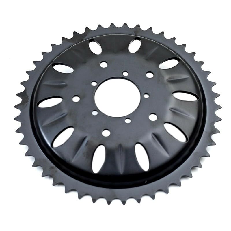 Corona 46T, pignone in acciaio legato per motore BAFANG, compatibile con bici elettriche BBS02/BBSHD (escluso BBS01B/BBS02B), nero