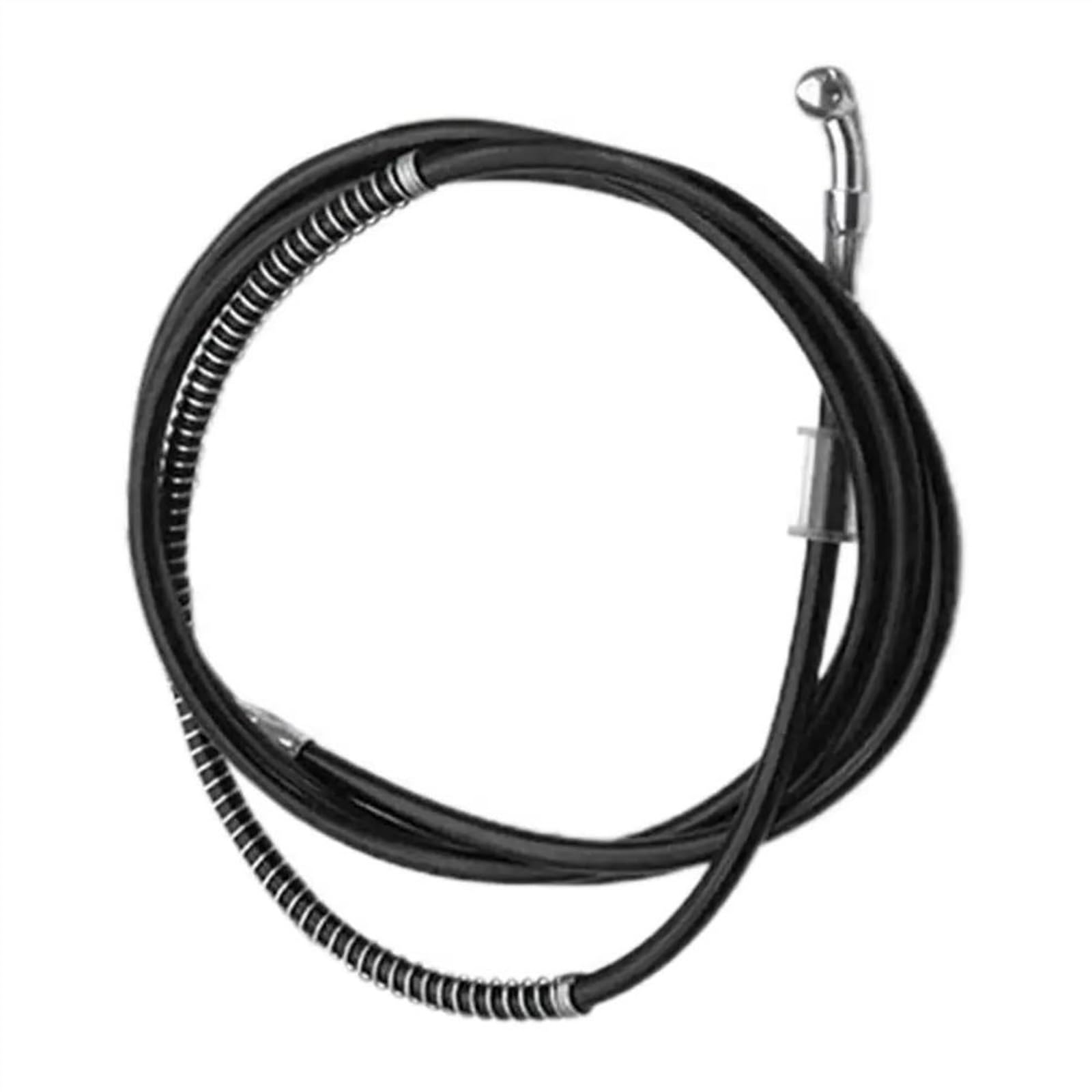Ksxzw Black- Silver Motorbike Part 100Cm Universal Motorcycle Brake Hydraulic Line Braided Hose Steel Cable