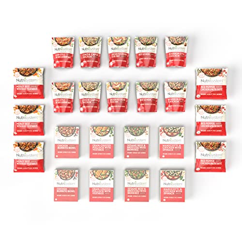 Nutrisystem® Hearty Inspirations® Premium Frozen Dinner Variety Pack, Helps Support Weight Loss - 24 Delicious Meals #TOP2
