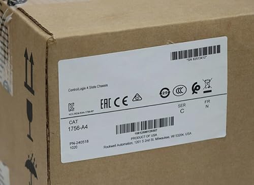 New 1756-A4 Slots Chassis 1756A4 SER. 24VDC 15A