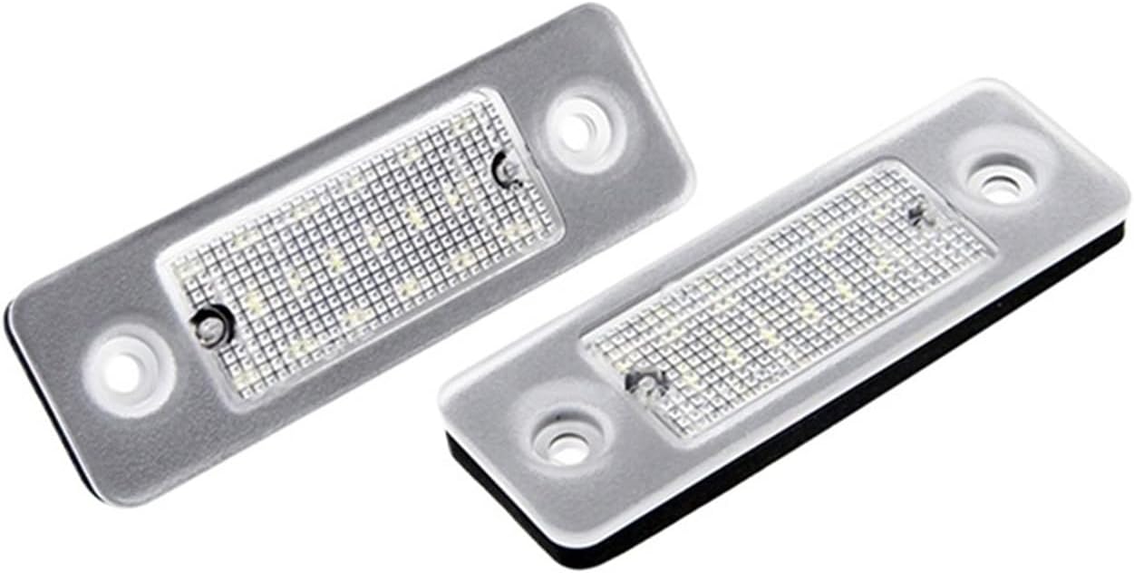 L-ed Number Plate Lamp Fit For Volvo C30 2008 2009 2010 2011 2012 2013 White License Plate Light Assembly