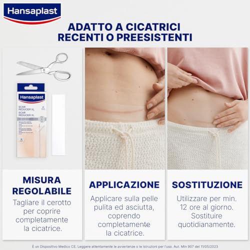 Cerotti Riduzione delle Cicatrici XL Hansaplast - 4