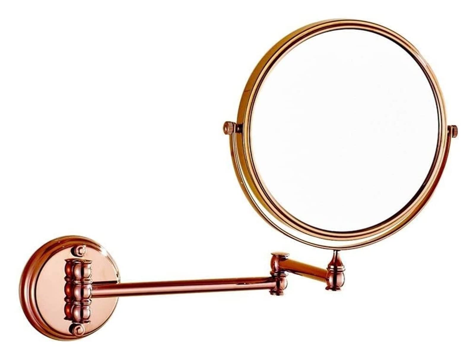 Miroir de maquillage mural 8 pouces double face pour réussir les détails de beauté