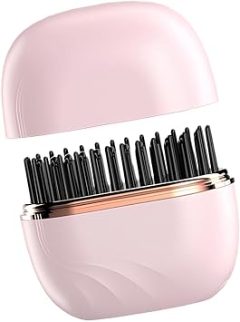 Small Cordless Hair Styler Not Burn Design Lightweight for Types Quick 30 Secs Styling for Home Portable USB Charging Styler
