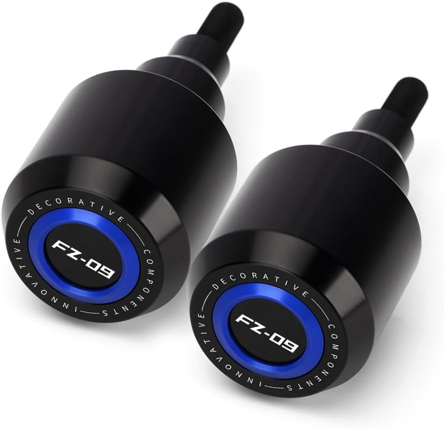 Motorcycle Frame Sliders Crash Protector Compatible with Yamaha FZ09 2014 2015 2016 2017 | Engine Fairing Guard Shield Falling Protection FZ-09 FZ 09 Accessories (Blue)