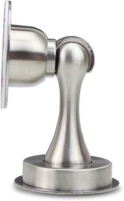 HaloVa Magnetic Door Stop Stainless Steel Door Stopper, Door Holder Doorstop, 3M Double-Sided Adhesive Tape No Need to Drill
