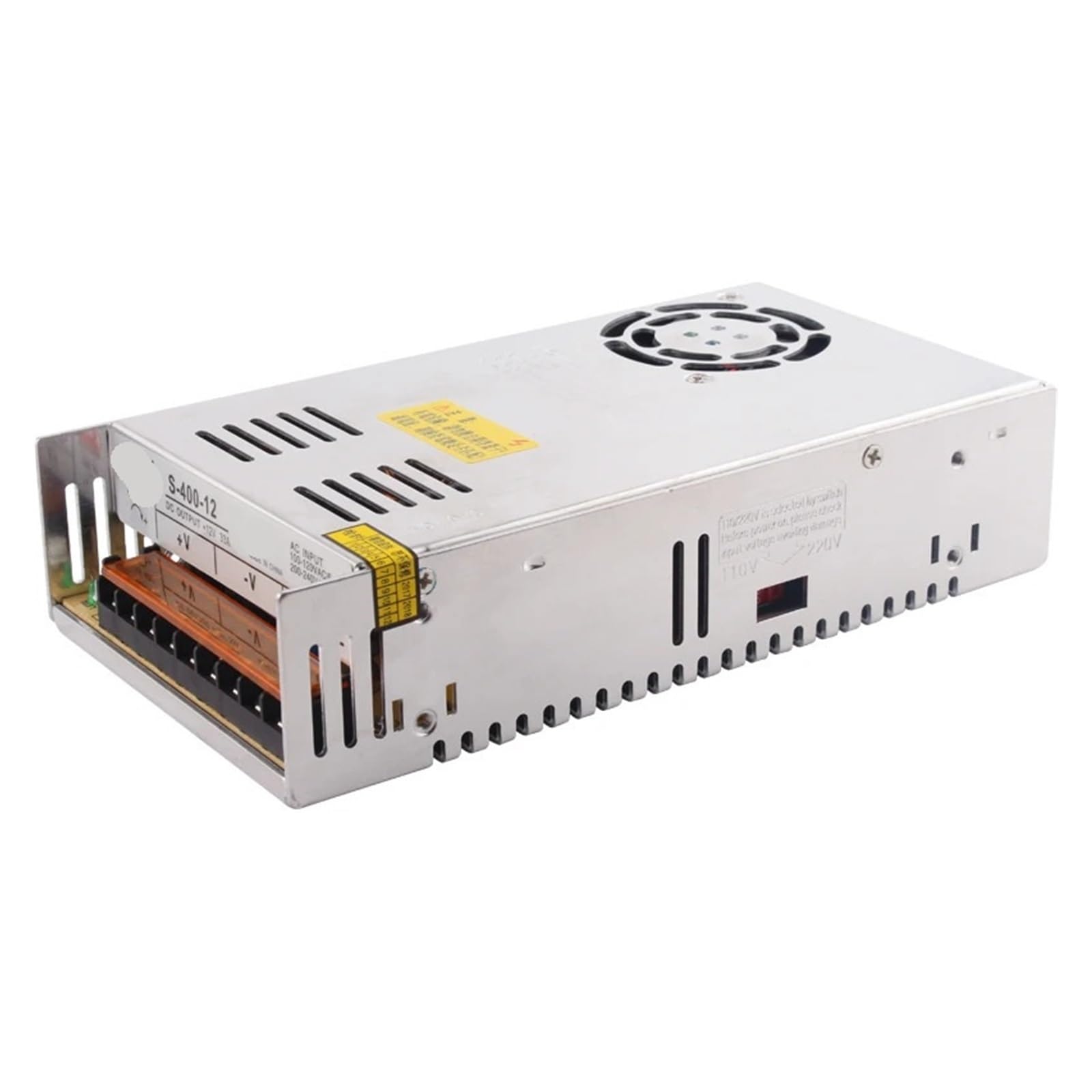 S-400-12 400W 33A 12V DC電源ユニット Amazon.com: S-400-12 Switching Power Supply 400W 12V 33A LED