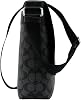 Coach Signature Charles Small Messenger Shoulder Bag Black