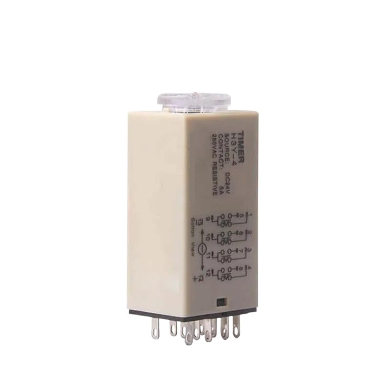Relais temporisé H3Y-4 pour automatiser vos circuits AC110V 220V